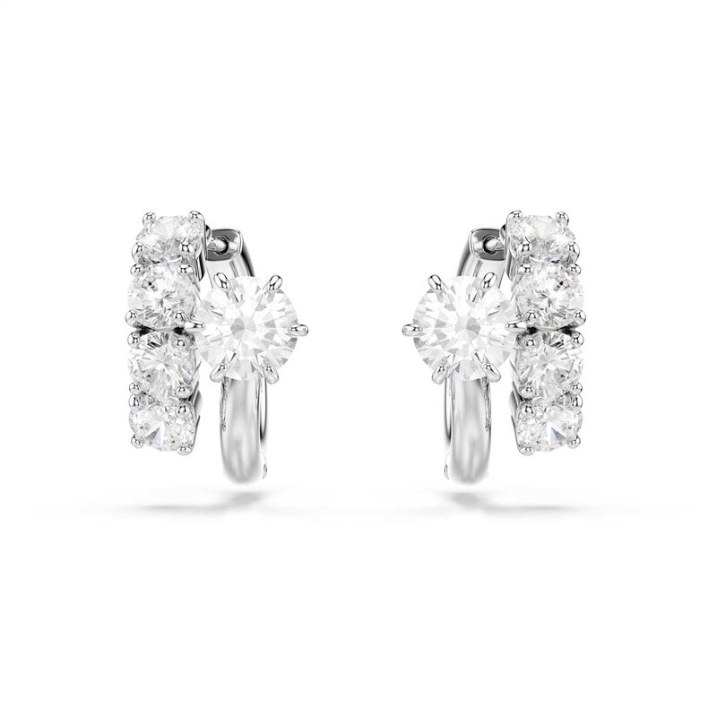 Swarovski Matrix Hoop Earrings image number 0
